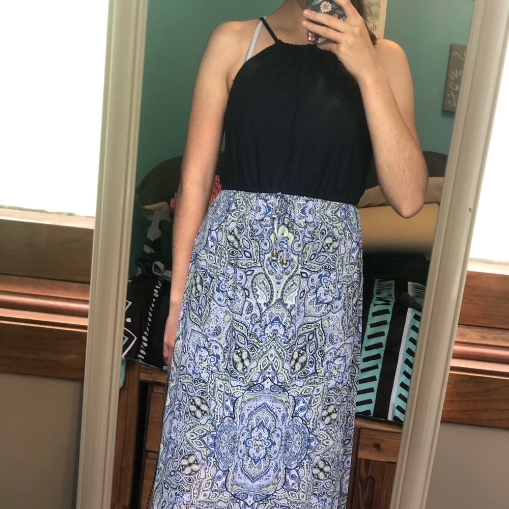 Navy dress
